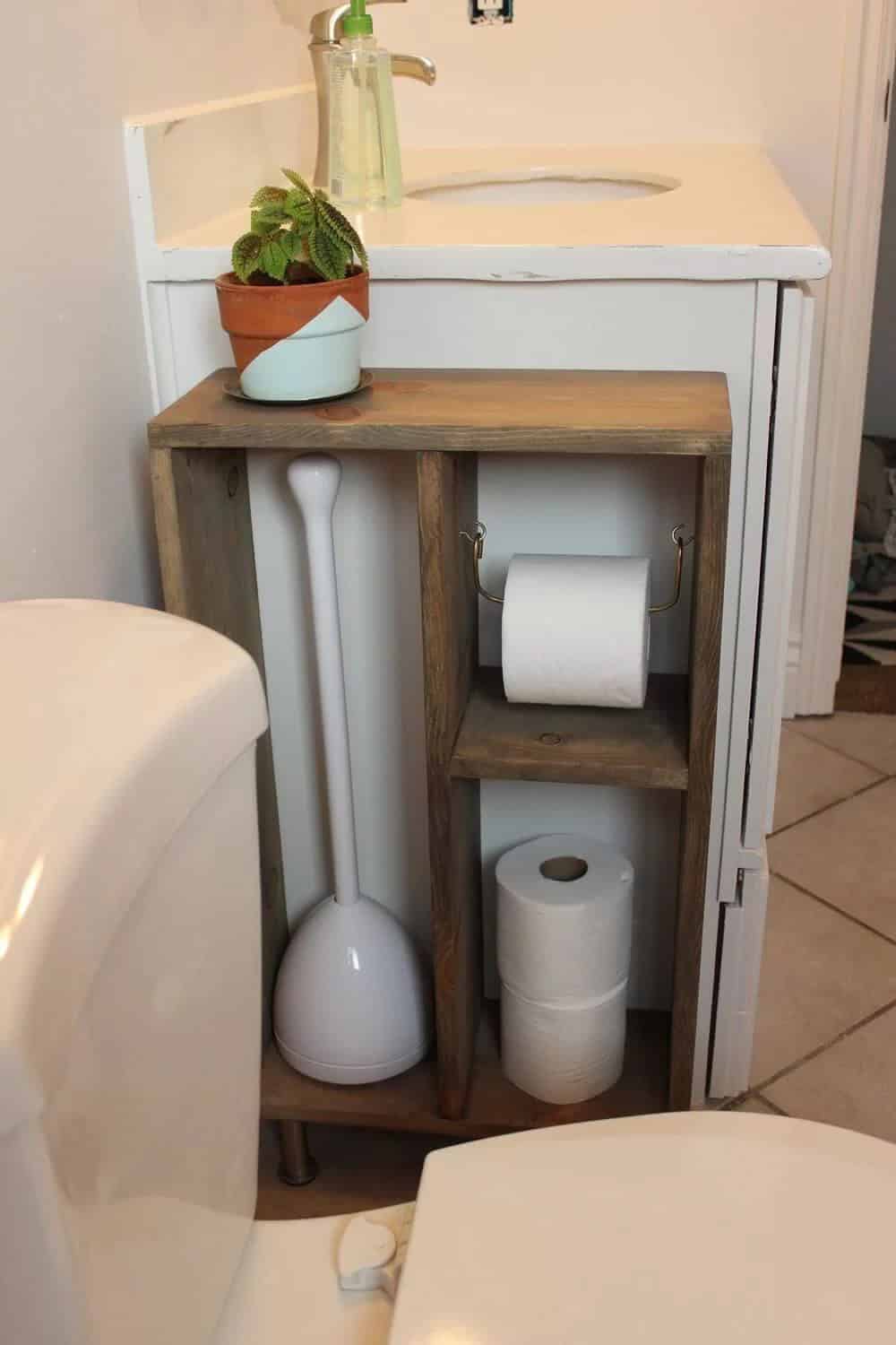 Space Saving Pallet Projects For Your Bathroom