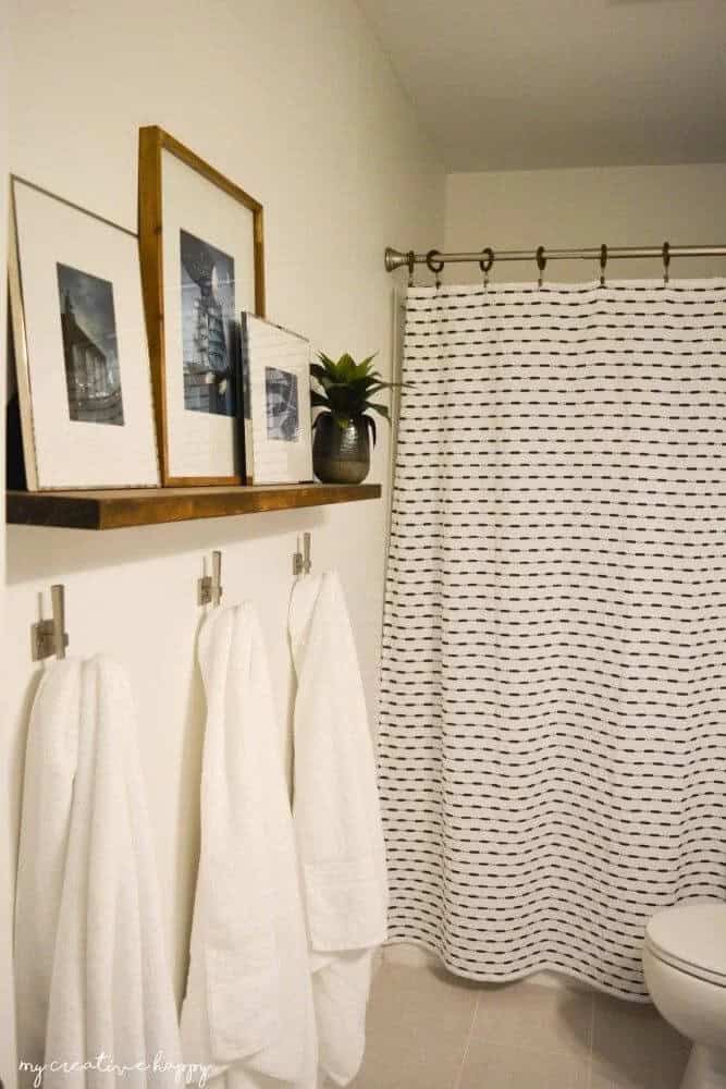 Clean and Cozy Gender Neutral Bathroom Decor