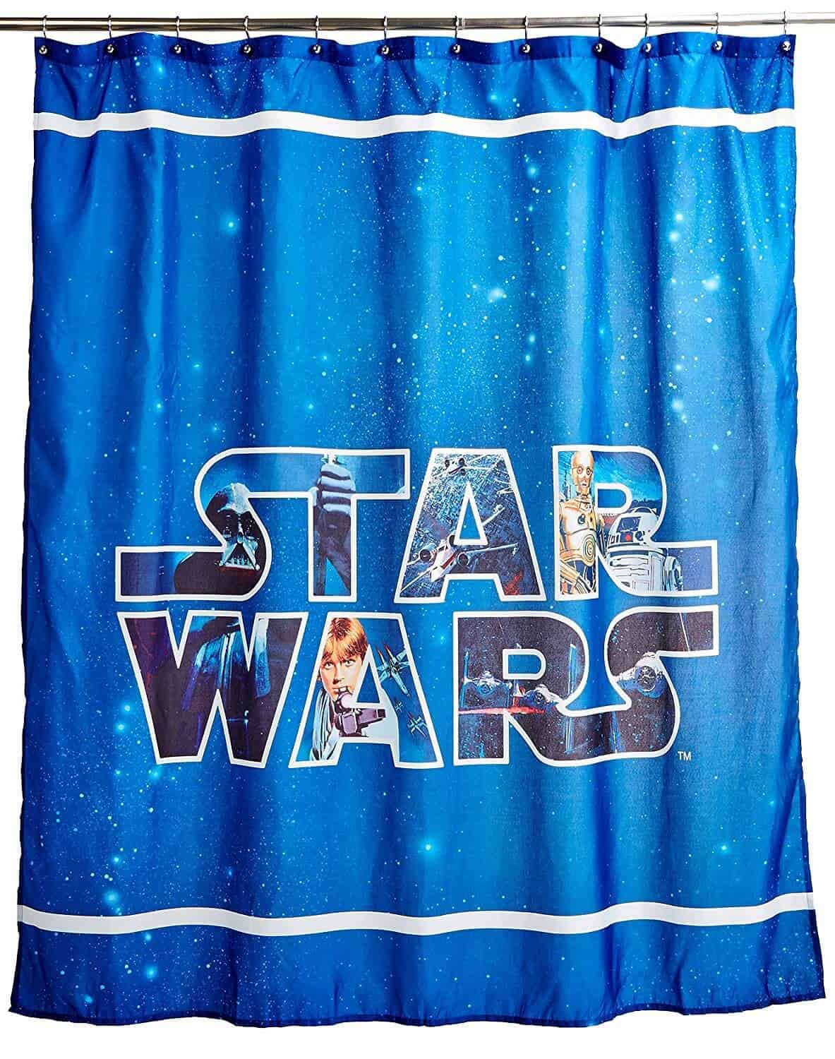 Star Wars Logo Shower Curtain