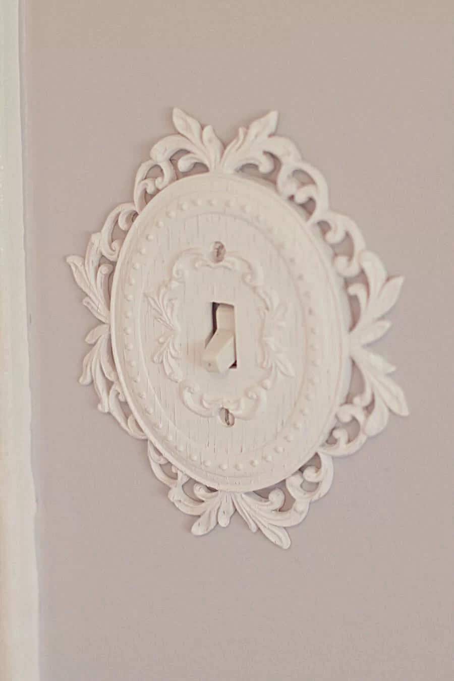 Antique Look Light Switch Plate