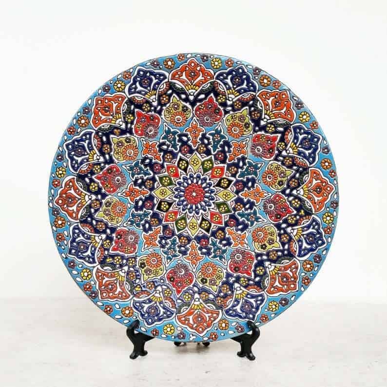 Intricate Handmade Ceramic Pottery Decor