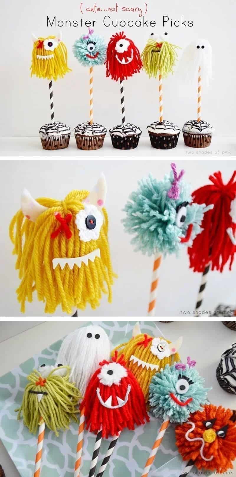 Cheering for Monster Cupcakes