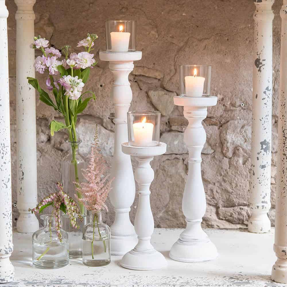 DIY Antique Candlestick Votive Holders