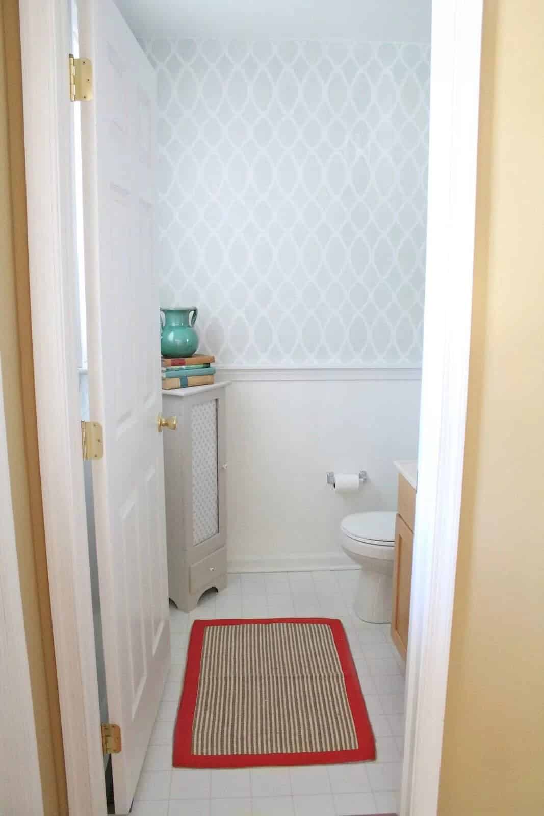 Updating Even a Small Powder Room Can Be Done in Stages