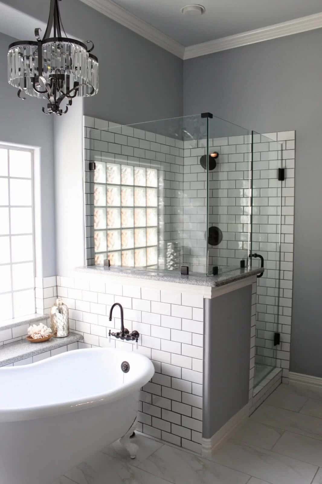 Blending Modern and Traditional for a Timeless Bathroom Makeover