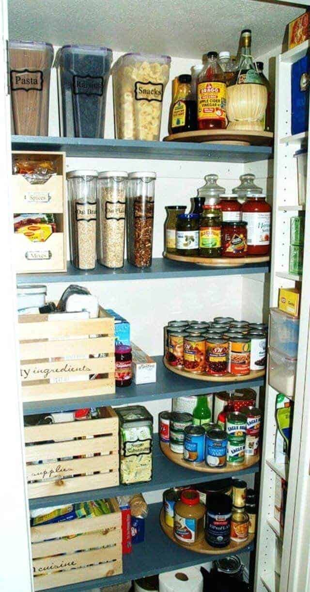 Rustic Small Closet Pantry Design Idea