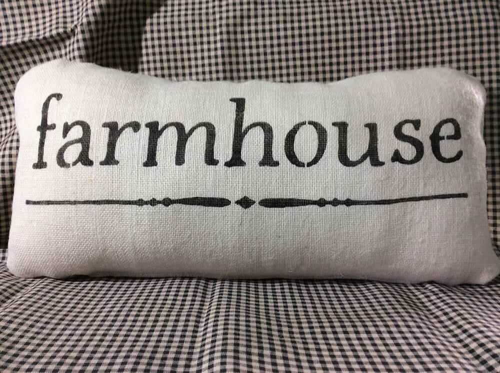 Farmhouse Pillows with a Message