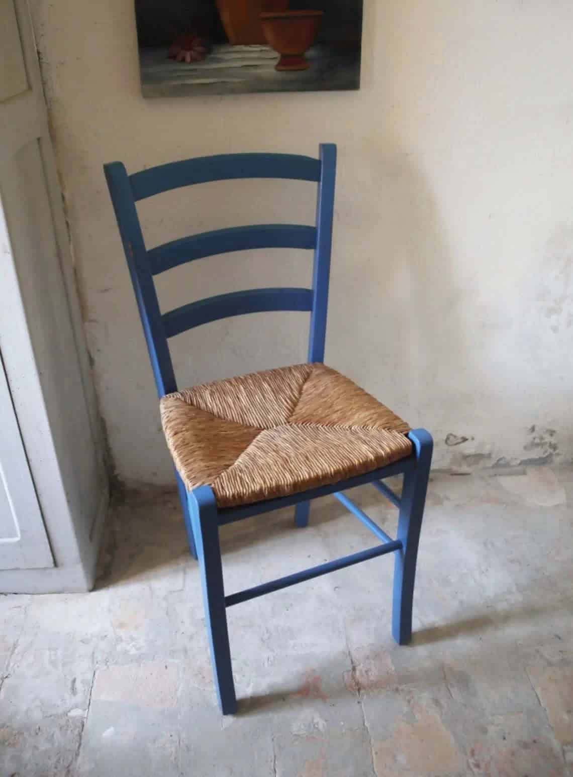 Vintage French Wooden Dining Chair