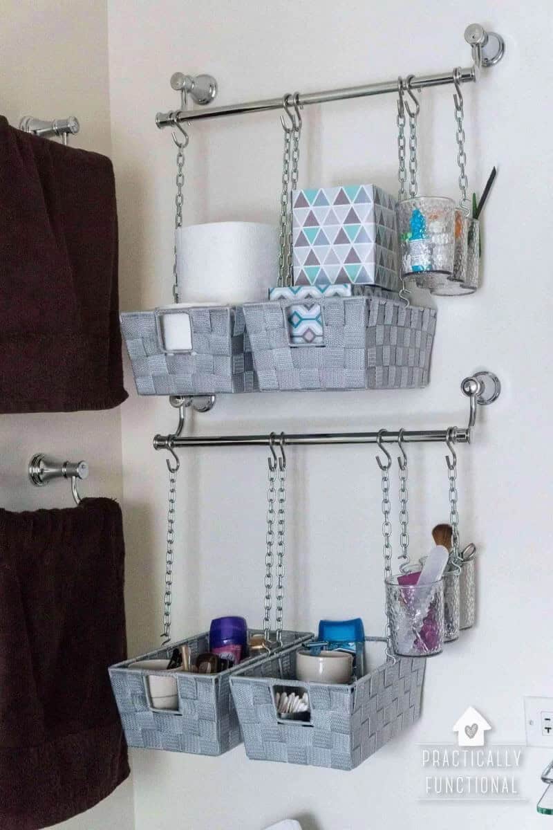 Super Easy Adjustable and Customizable Storage Idea