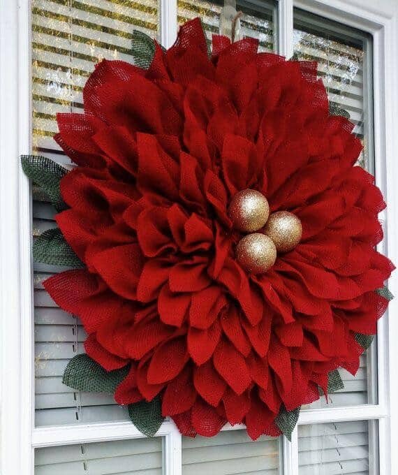 Super Lush Multi-Layered Giant Poinsettia