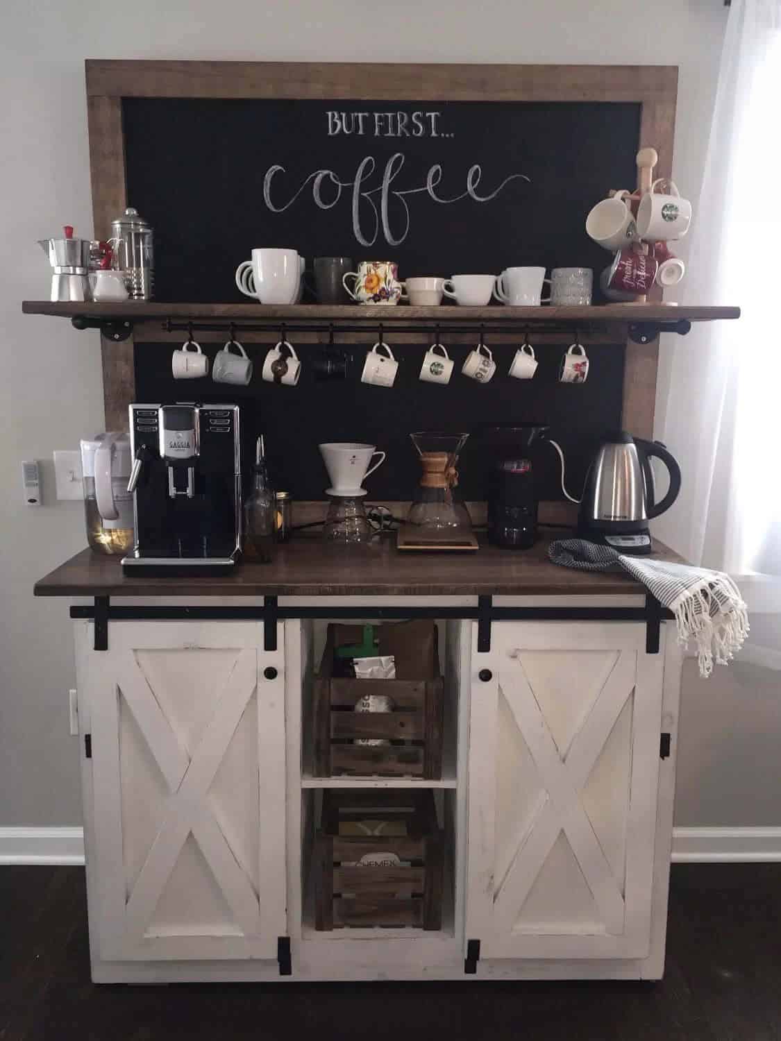 Farm House Blackboard Coffee Delight