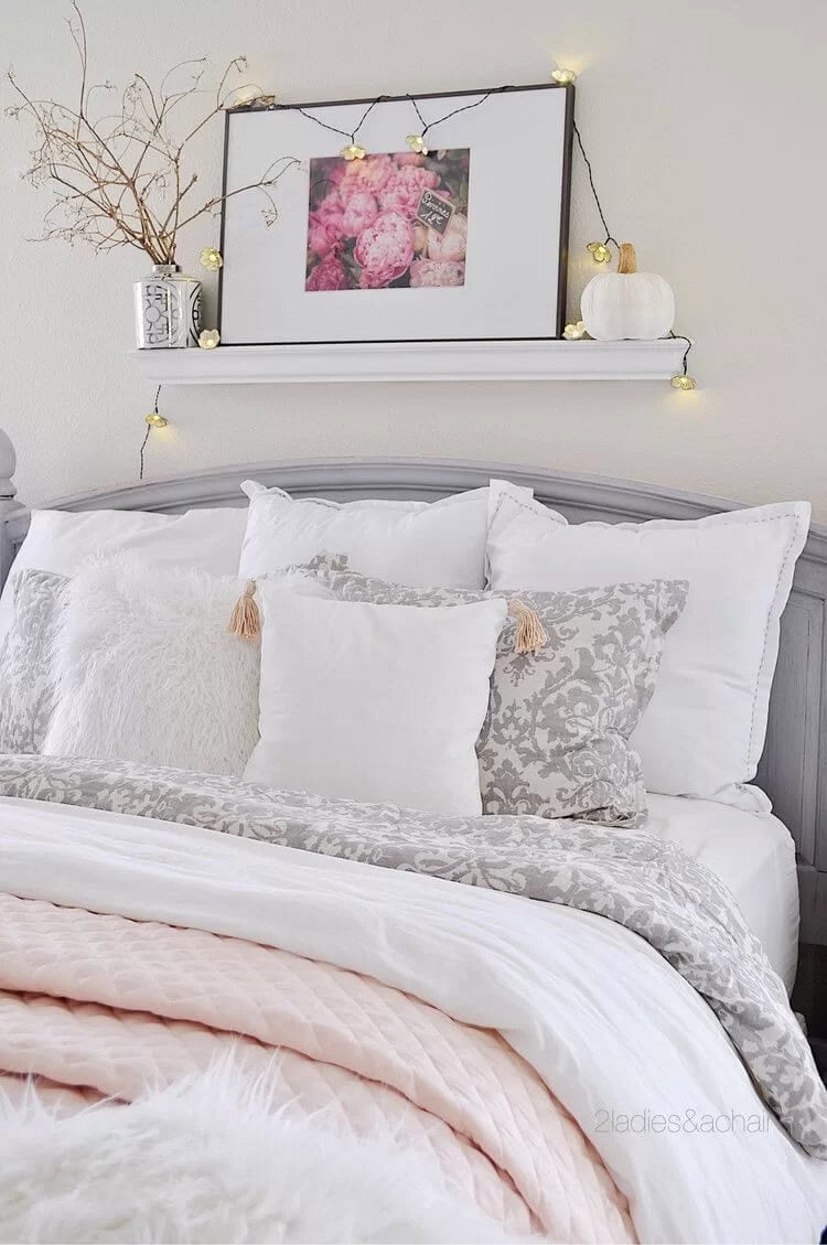 Light and Cozy Fall Bedroom