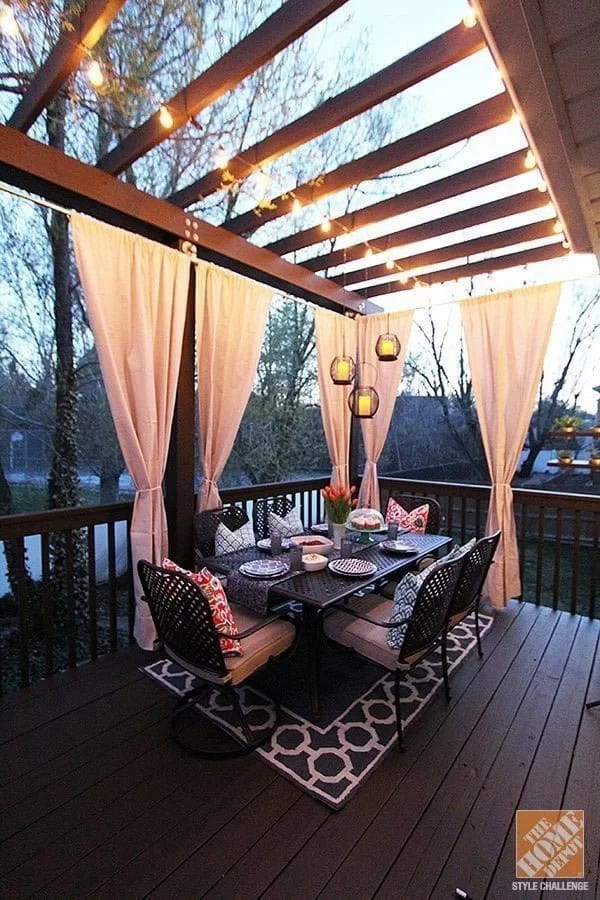 A Hint of The Middle-east Makes for an Irresistible Outdoor Setting