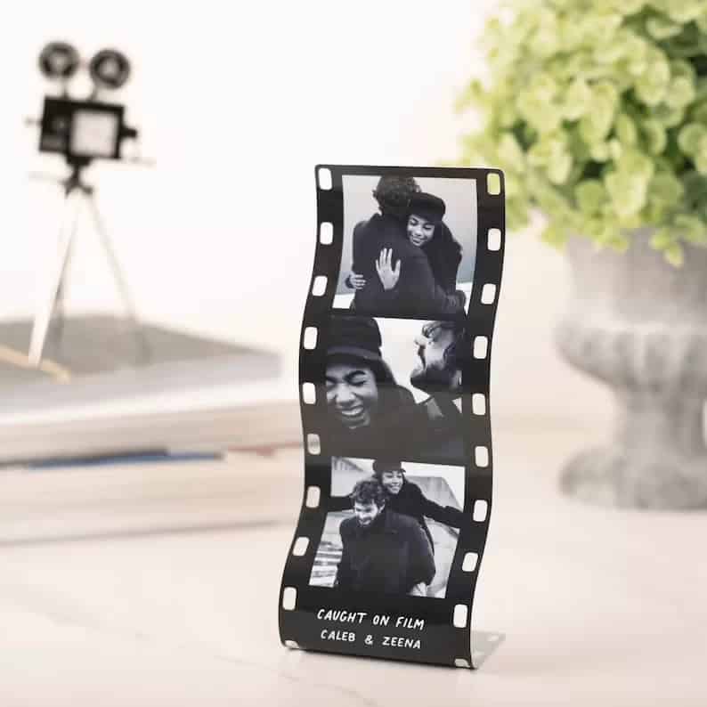 Cute Candid Metal Photo Booth Picture Display