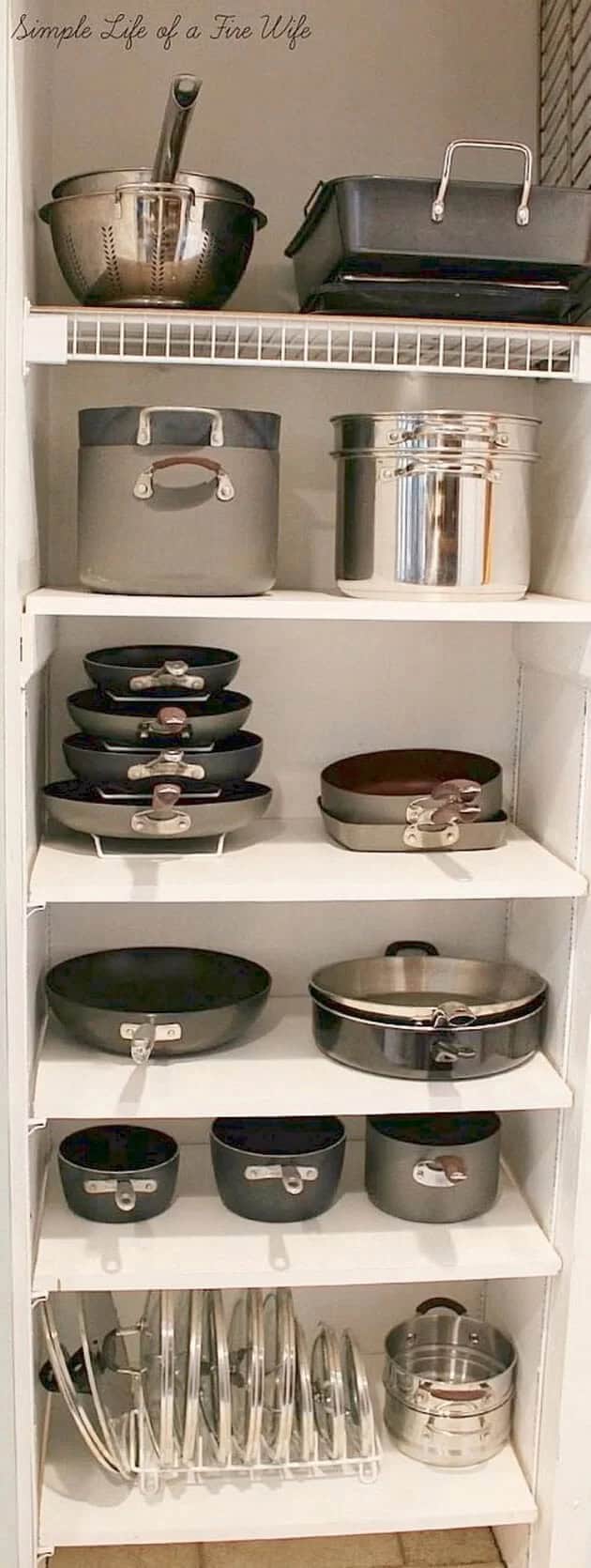 A Storage Cabinet for Pots and Pans