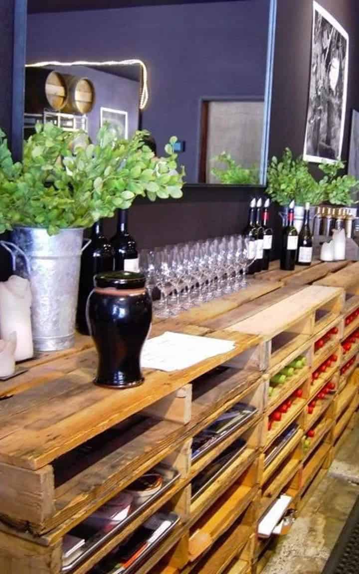 DIY Bohemian Back Bar