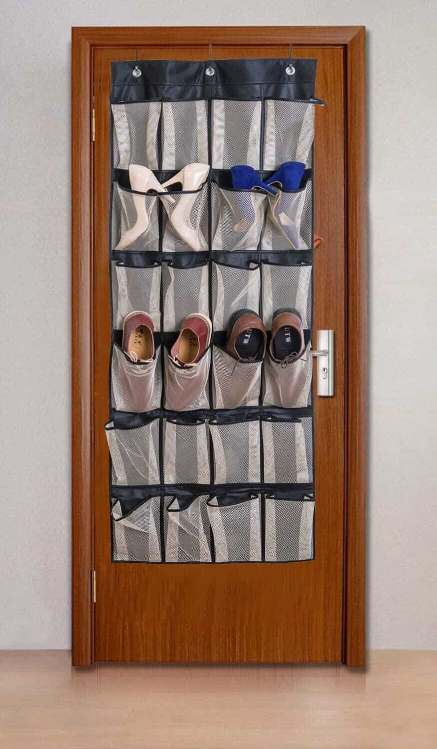 Hanging Door Organizer with 24 Pockets