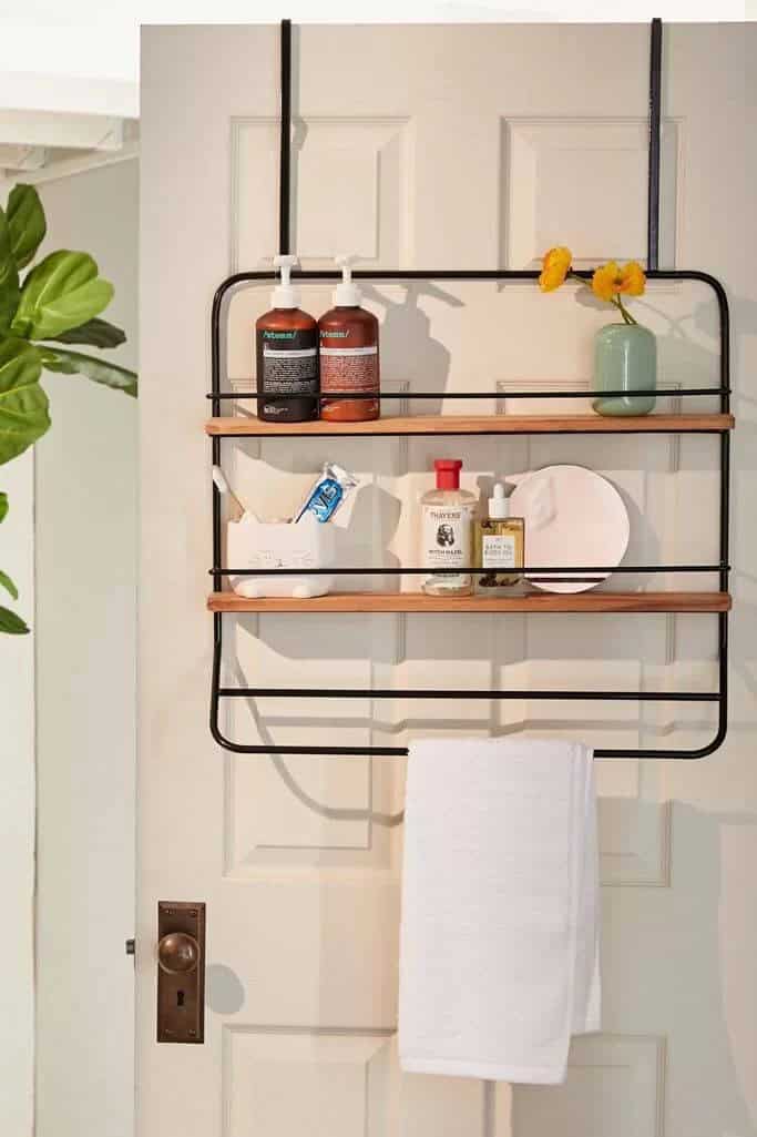 Over the Door Product and Towel Rack