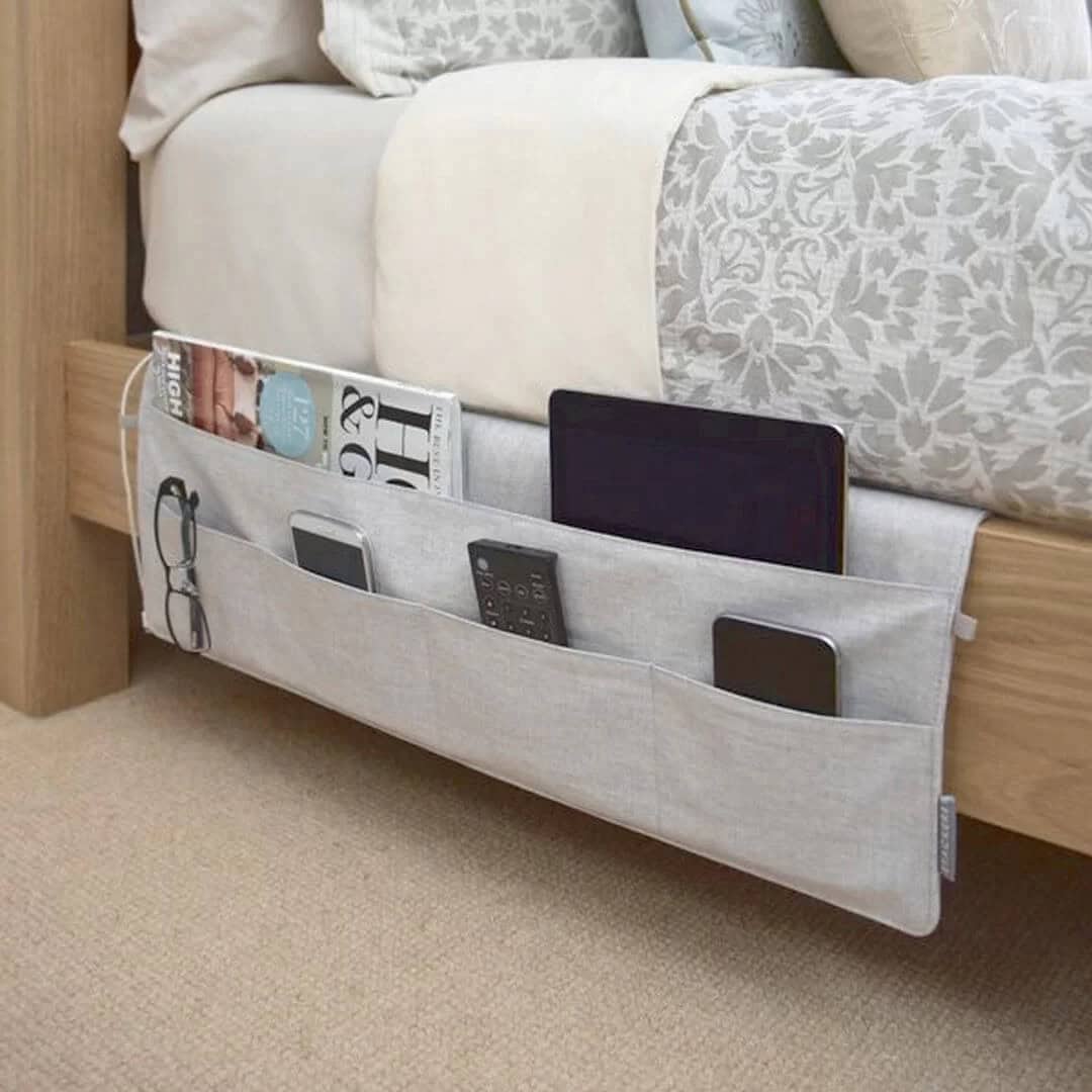 Bed side Multi Pocket Holder For Accessories