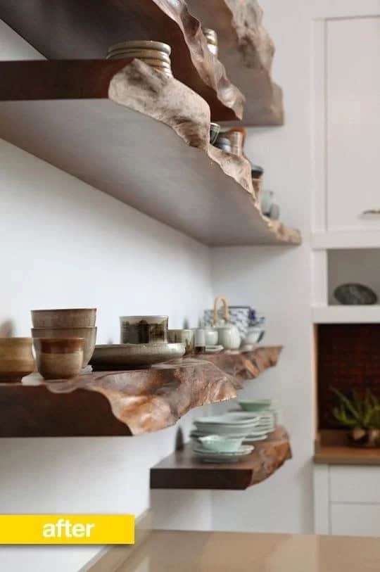 Kitchen Shelves of Ancient Glory