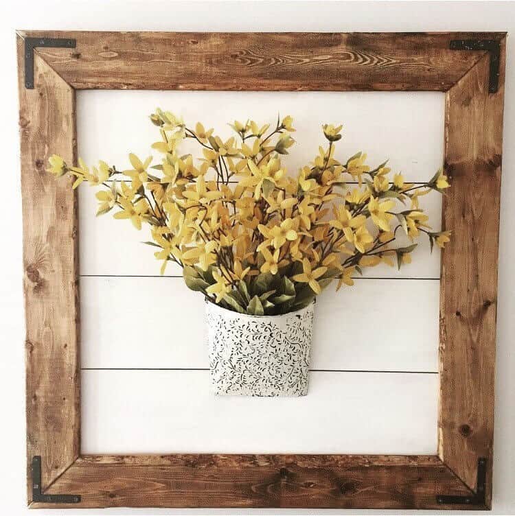 Naturally Framed Bouquet