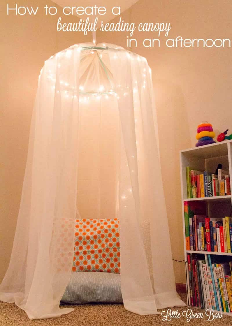 Create a Beautiful Reading Canopy Nook