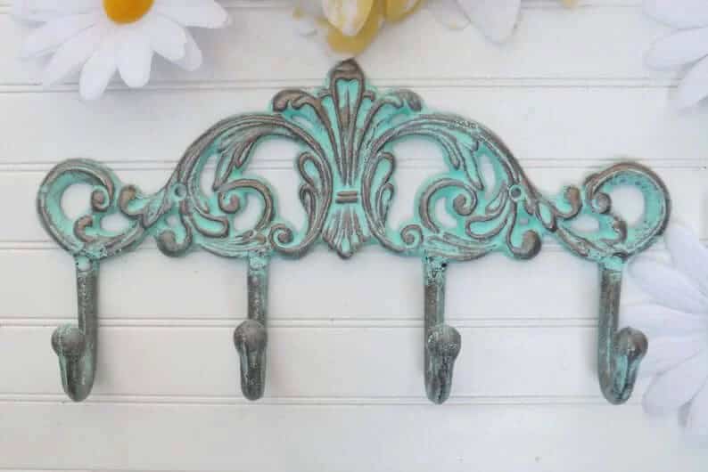 Rustic Metal Key Holder