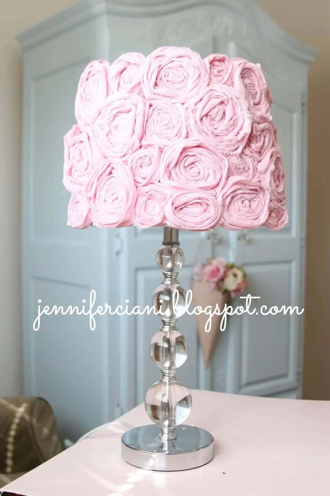 Delicious Rose Quartz Lampshade Cake