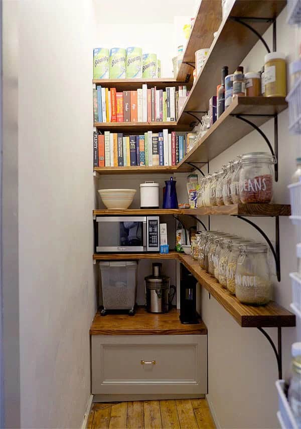 Remodeled Pantry Shelving Ideas