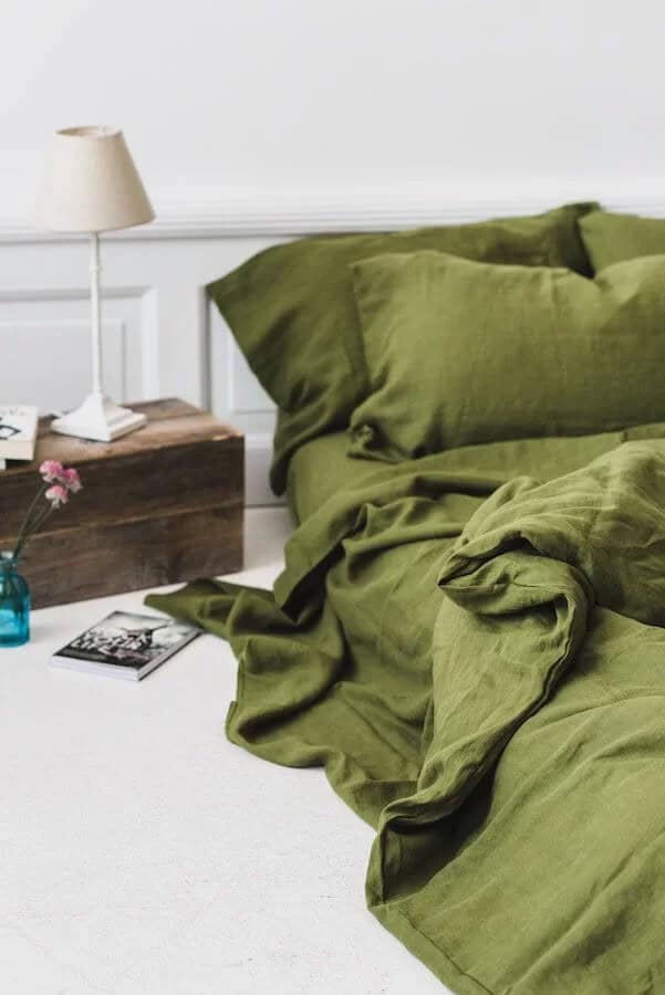 Single-Colored Envelope-Style Duvet Cover