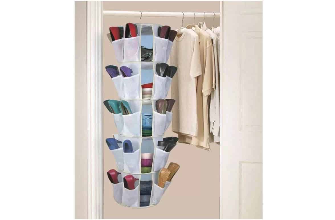 Closet Hanging Shoe Organizer