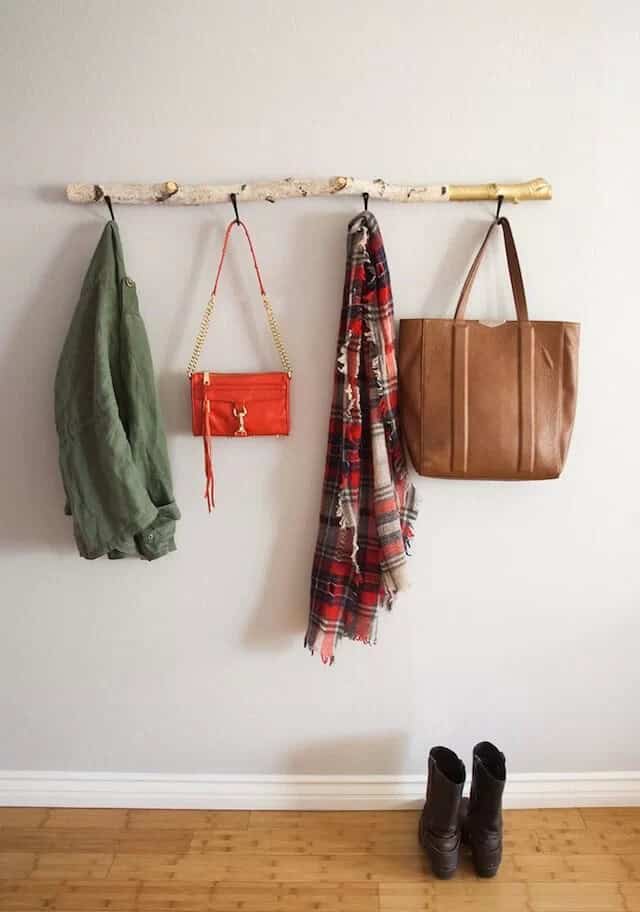 Cool Driftwood Wall Coat Hanger