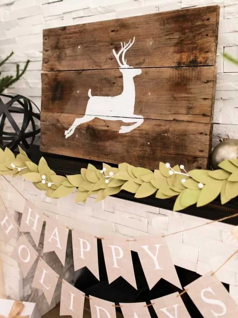 37 DIY Faux Bay Leaf Garland