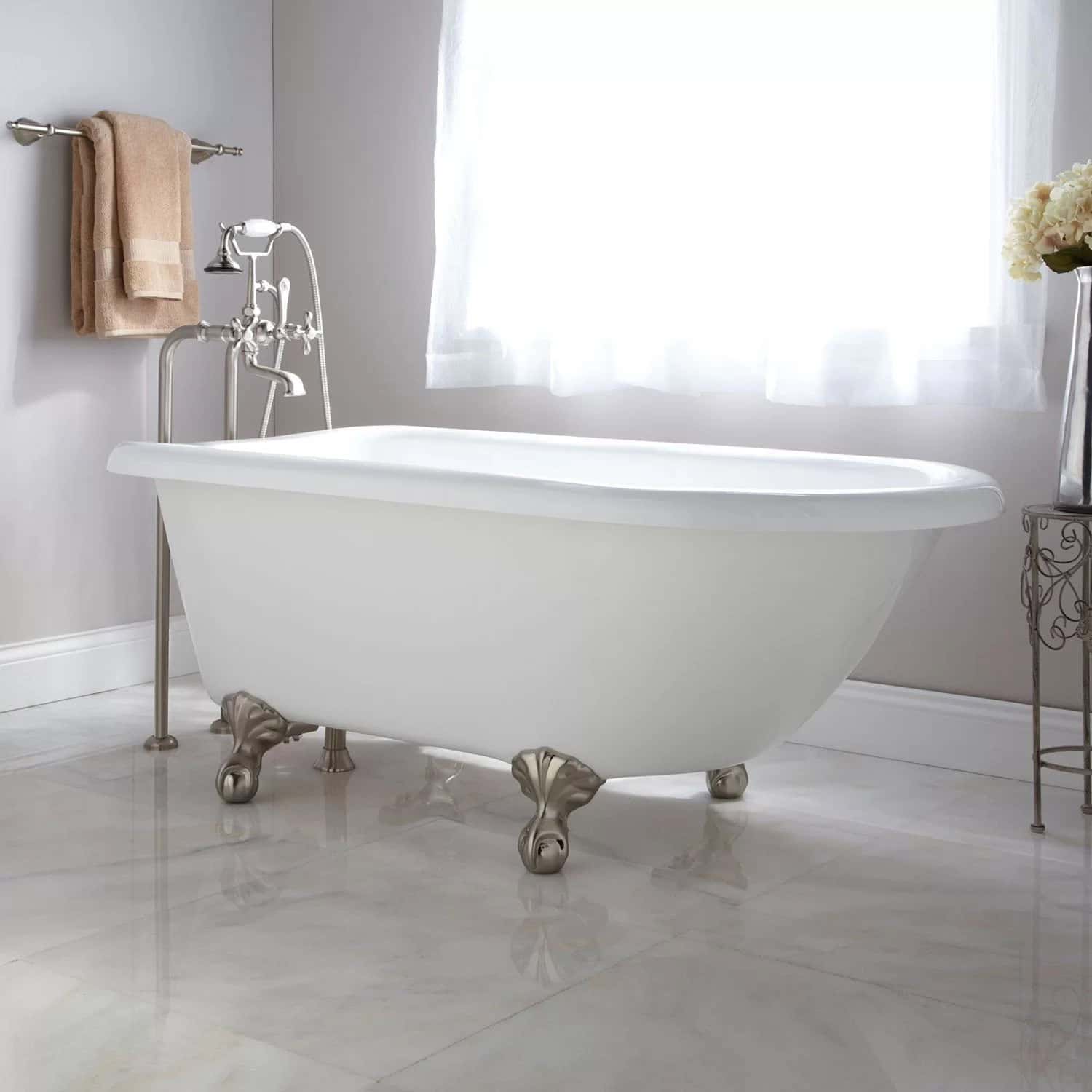 Naiture Acrylic Clawfoot Tub from SH