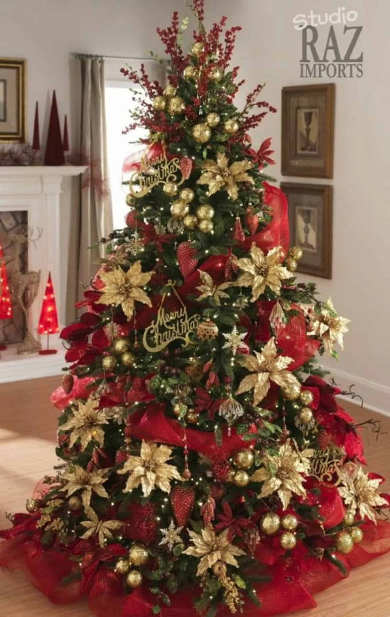 Velvet Poinsettias