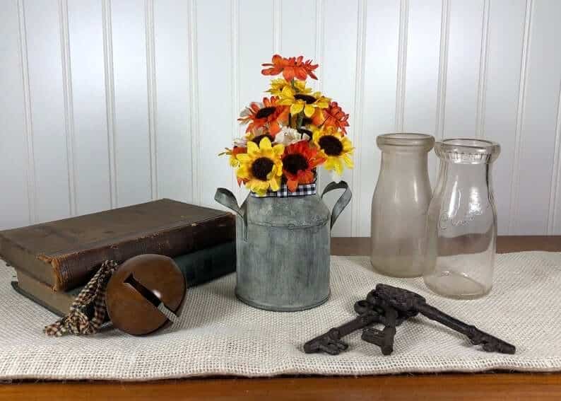 Petite Milk Jug as a Centerpiece