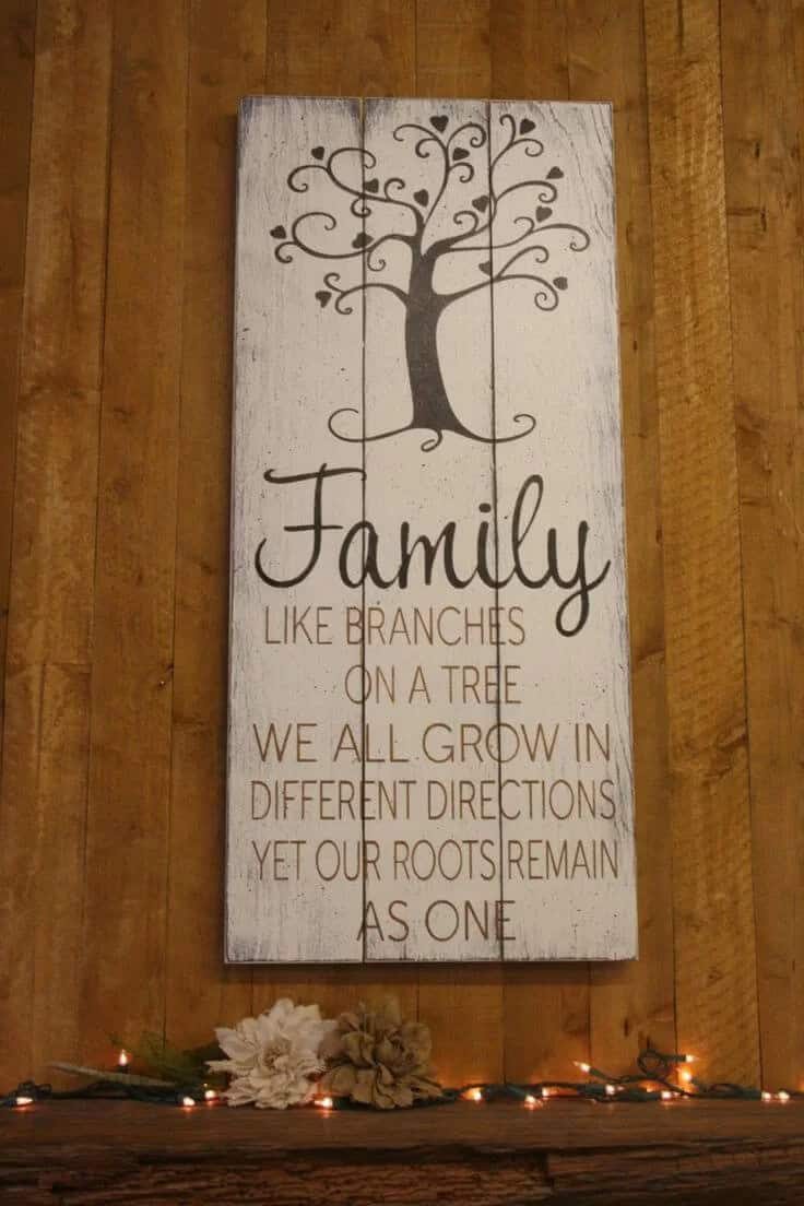 Whimsical Family Tree Wall Art