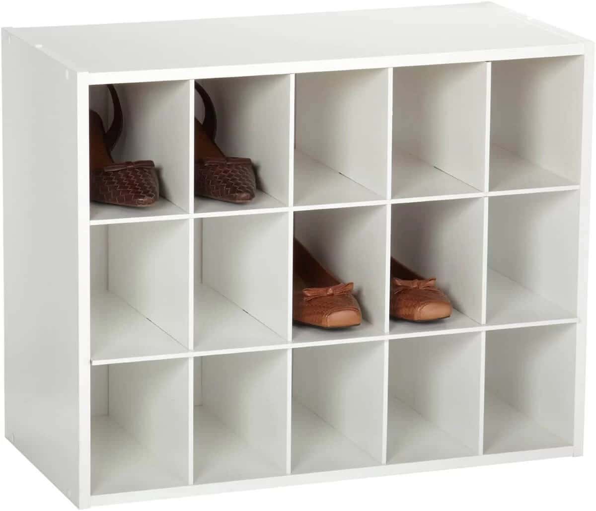 Classic White 15-Compartment Organizer