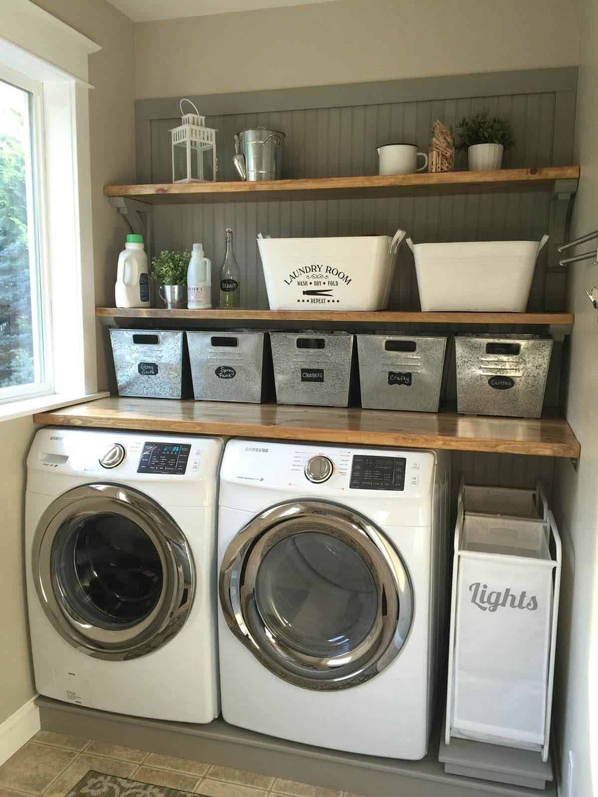 Cozy Country Laundry Room