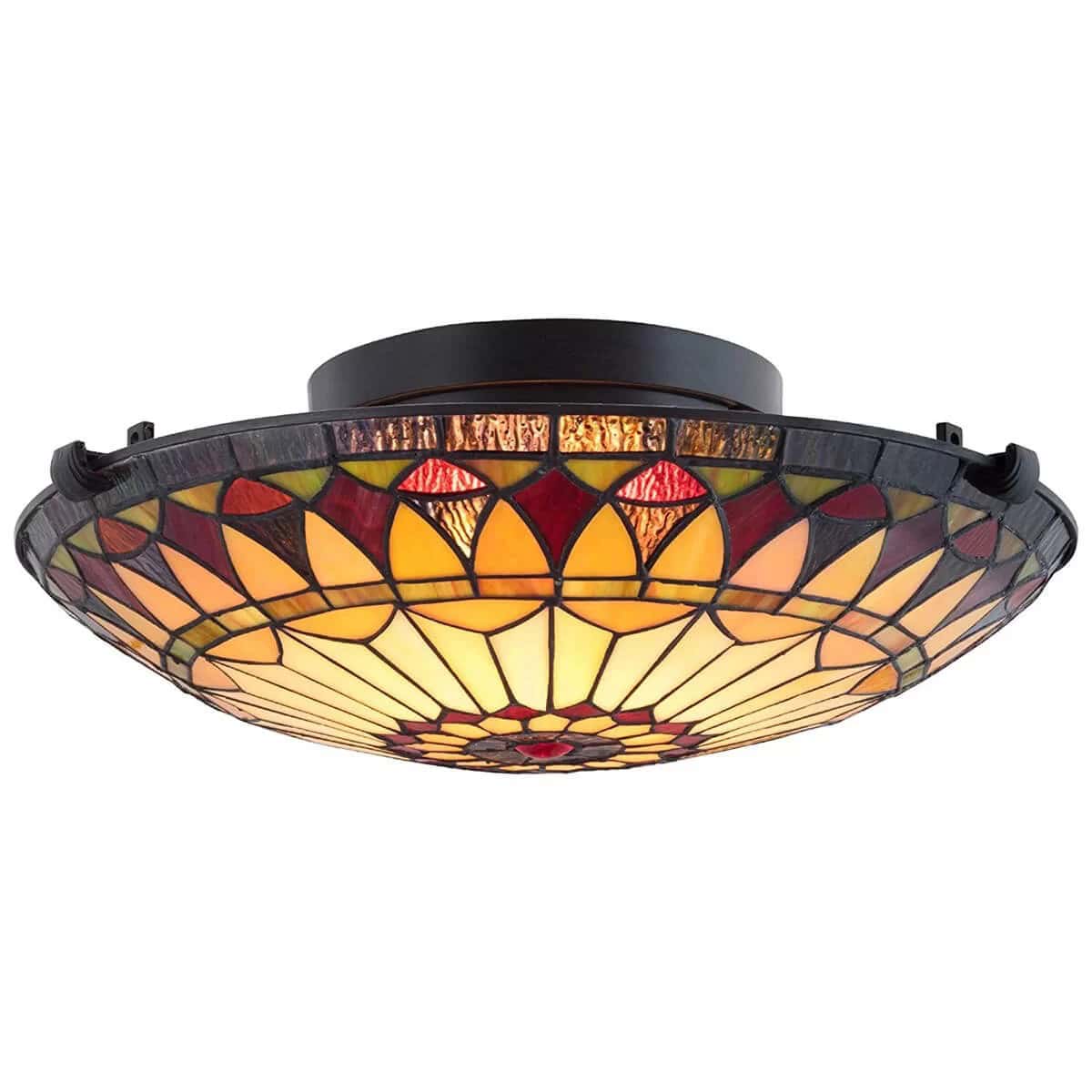 Beautiful Retro Tiffany-Style Ceiling Light