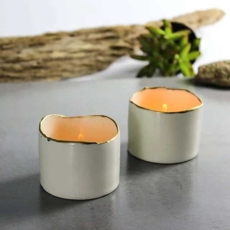 Beautiful and Elegant Ceramic Candle Holders