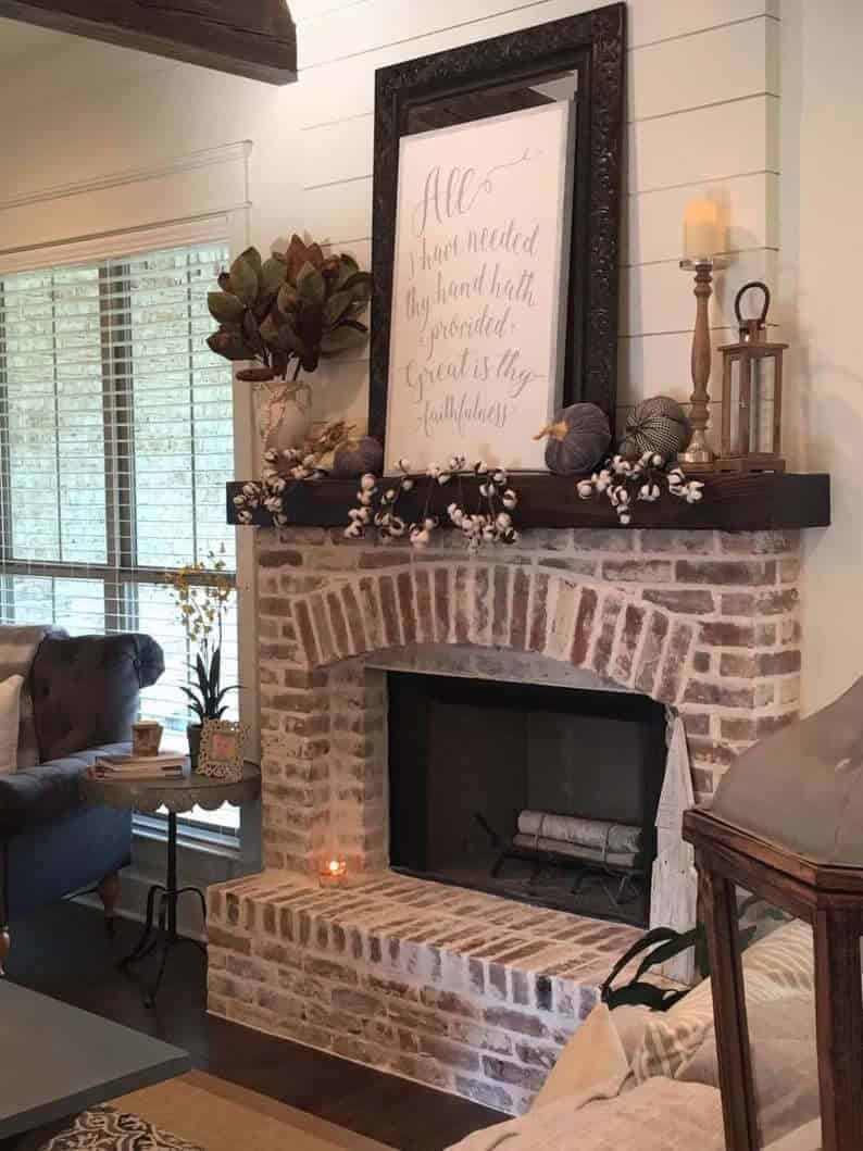 Cute Farmhouse Sign for Your Fireplace Mantle