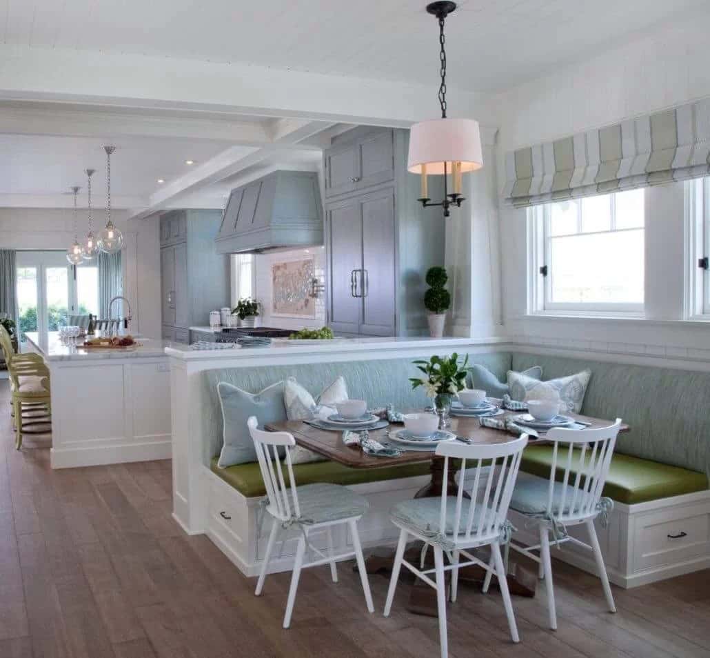 A Cozy Dining Area with Candle Lighting