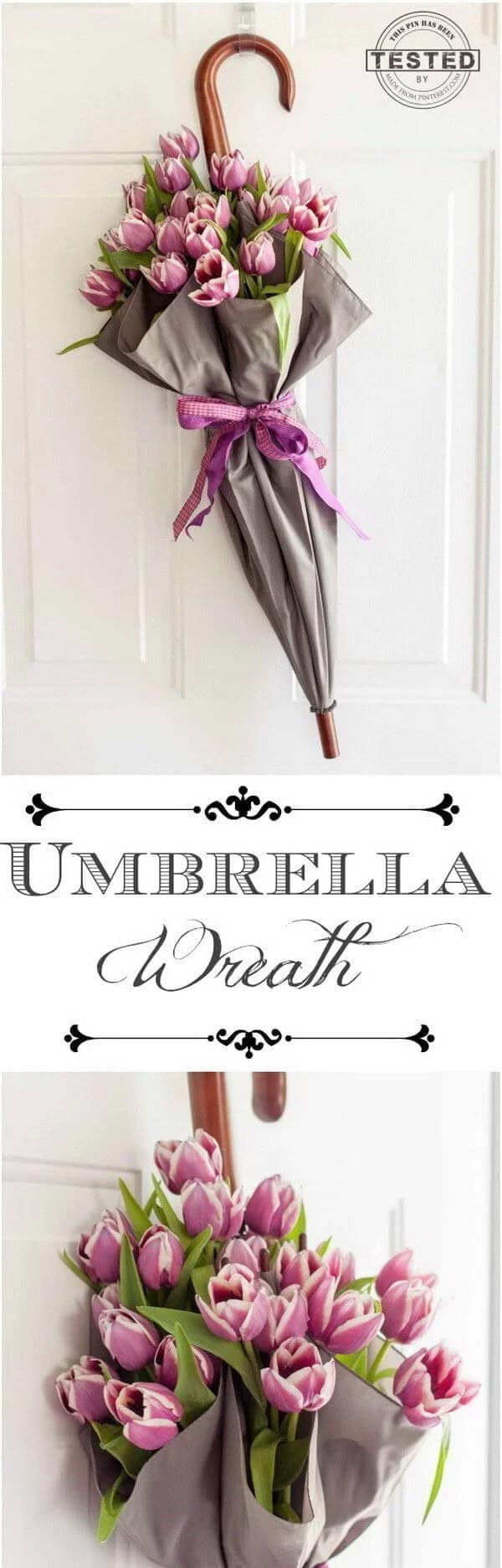 Unique and Whimsical Umbrella Display